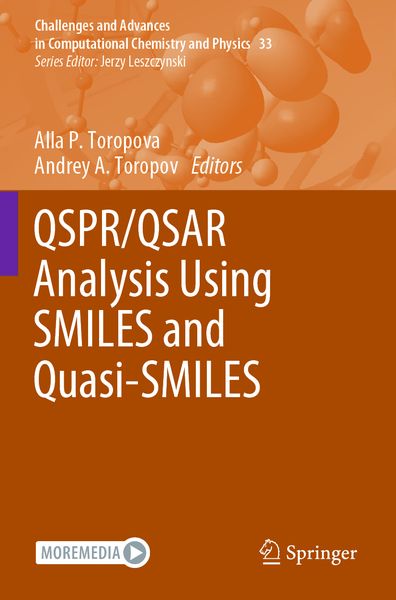 Produktbild: QSPR/QSAR Analysis Using SMILES and Quasi-SMILES