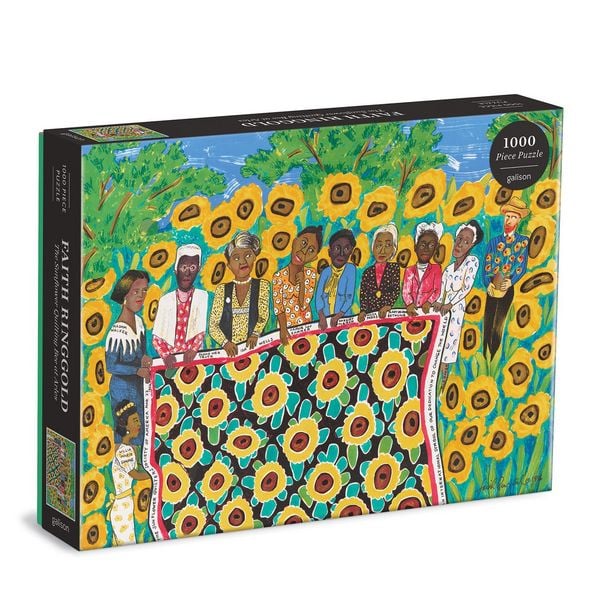 Produktbild: Faith Ringgold the Sunflower Quilting Bee at Arles 1000 Piece Puzzle