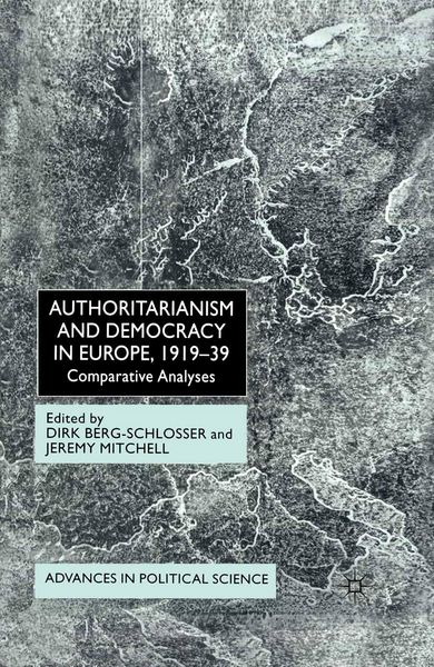 Produktbild: Authoritarianism and Democracy in Europe, 1919-39