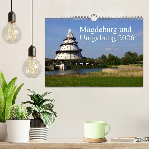 Produktbild: Magdeburg und Umgebung 2026 (Wandkalender 2026 DIN A4 quer), CALVENDO Monatskalender