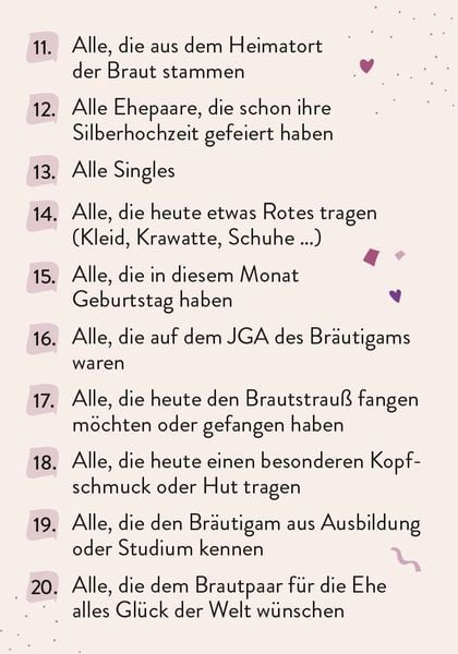 Produktbild: Wie gut kennt ihr eure G&auml;ste? Das Partyspiel f&uuml;r die Hochzeit
