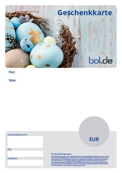 Geschenkkarte Ostern PDF