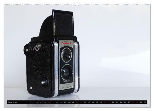 Produktbild: Alte Fotoapparate - Kameras von Kodak der Jahre 1905 bis 1977 (hochwertiger Premium Wandkalender 2026 DIN A2 quer), Kunstdruck in Hochglanz