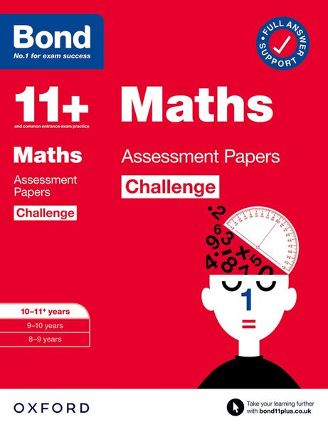 Produktbild: Bond 11+: Bond 11+ Maths Challenge Assessment Papers 10-11 years: Ready for the 2026 exam (for GL Assessment & other 11 plus exams)