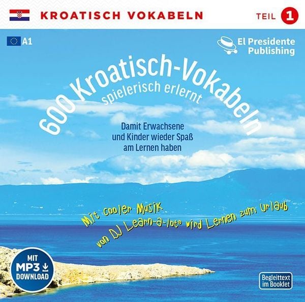 Produktbild: 600 Kroatisch-Vokabeln spielerisch erlernt -Teil 1