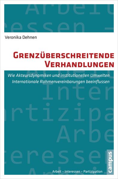 Produktbild: Grenz&uuml;berschreitende Verhandlungen