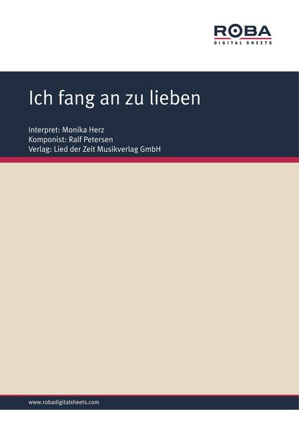 Produktbild: Ich fang an zu lieben