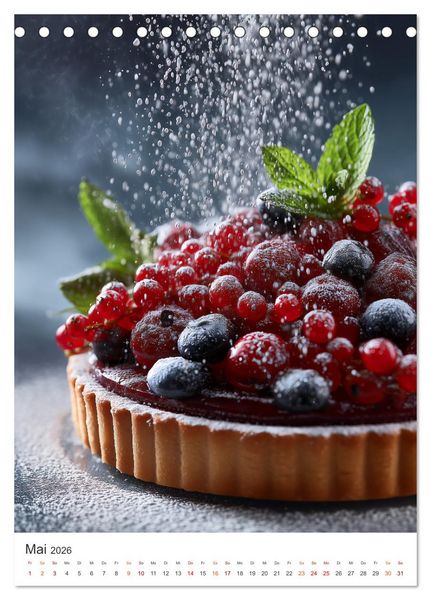 Produktbild: Das Gourmet Jahr (Tischkalender 2026 DIN A5 hoch), CALVENDO Monatskalender