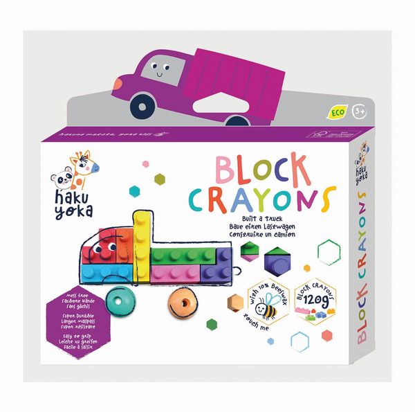 Produktbild: HAKUYOKA Block-Wachsmalkreiden