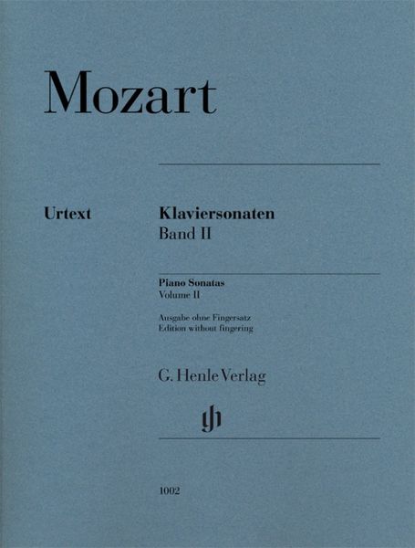 Wolfgang Amadeus Mozart - Klaviersonaten, Band II