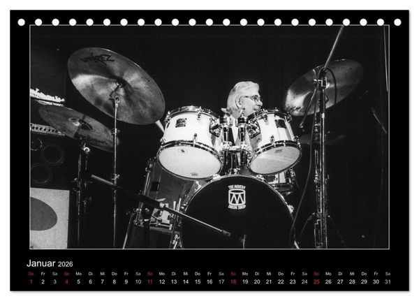 Produktbild: Jazz onstage (Tischkalender 2026 DIN A5 quer), CALVENDO Monatskalender