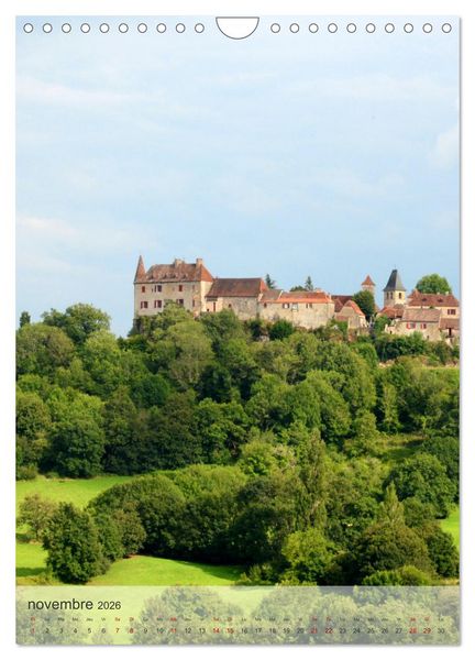 Produktbild: VILLAGES Occitanie (Calendrier mural 2026 DIN A4 horizontal), CALVENDO calendrier mensuel
