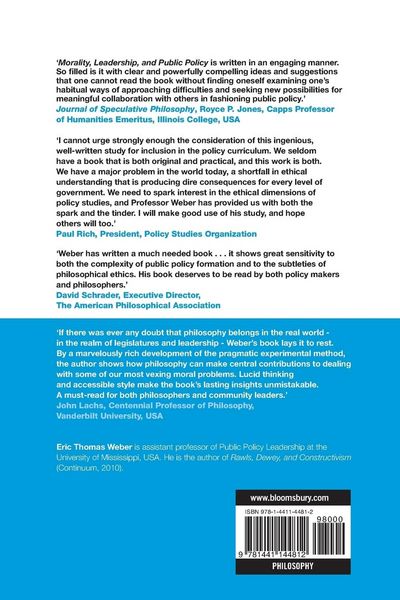Produktbild: Morality, Leadership, and Public Policy