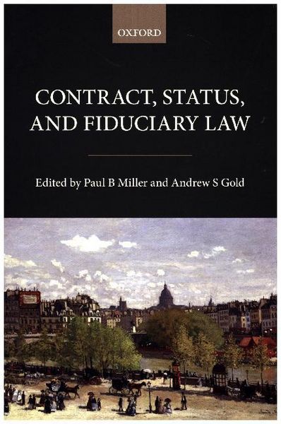 Produktbild: Contract, Status, and Fiduciary Law