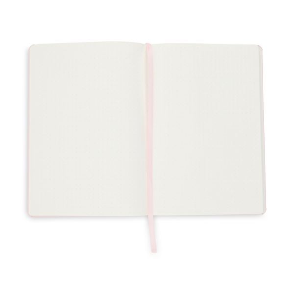 Produktbild: Hardcover Notizbuch A5, rosa "Zwischen den Zeilen"
