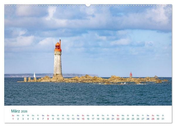 Produktbild: Smaragdk&uuml;ste C&ocirc;te d'&Eacute;meraude. Der malerische Norden der Bretagne (hochwertiger Premium Wandkalender 2026 DIN A2 quer), Kunstdruck in Hochglanz