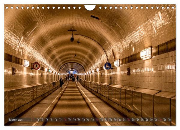 Produktbild: Hamburg perspectives (Wall Calendar 2026 DIN A4 landscape), CALVENDO 12 Month Wall Calendar