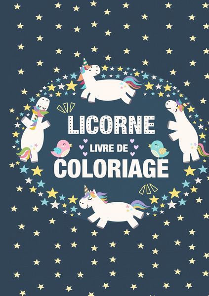 Produktbild: Coloriage Licornes pour Enfants 3-8 ans