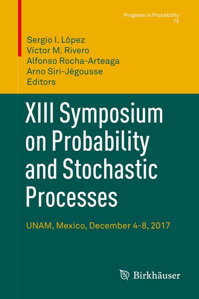 Produktbild: XIII Symposium on Probability and Stochastic Processes