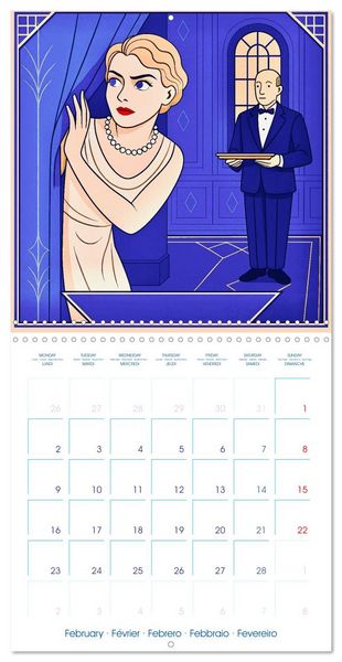 Produktbild: George Gershwin (Wall Calendar 2026 12 &times; 12 Inch) CALVENDO 12 Month Wall Calendar