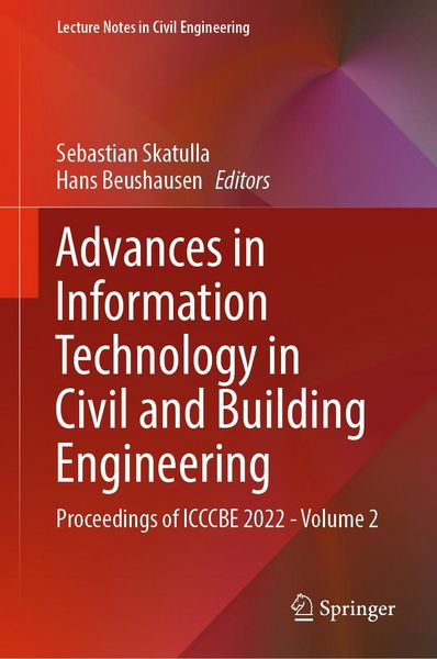 Produktbild: Advances in Information Technology in Civil and Building Engineering