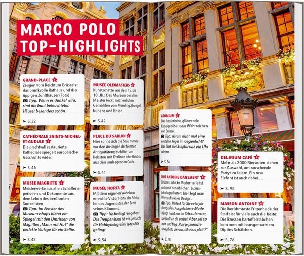 Produktbild: MARCO POLO Reisef&uuml;hrer Br&uuml;ssel