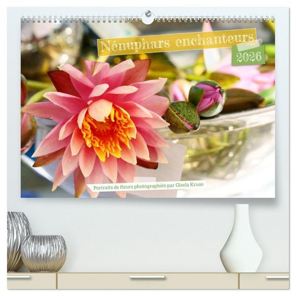 Produktbild: N&eacute;nuphars enchanteurs (Calendrier mural 2026 DIN A2 vertical) calendrier de bureau