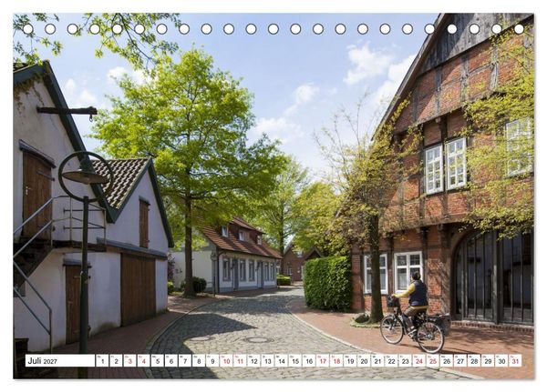 Produktbild: Radland Deutschland - Osnabr&uuml;cker Land (Tischkalender 2027 DIN A5 quer), CALVENDO Monatskalender