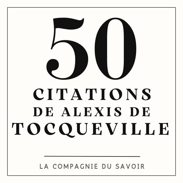 Produktbild: 50 citations de Tocqueville