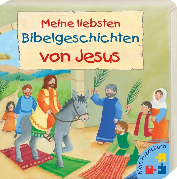 Mein Puzzlebuch: Meine liebsten Bibelgeschichten von Jesus, Gebundene Ausgabe von Reinhard Abeln, Deutsche Bibelgesellschaft, 978-3-438-04527-0