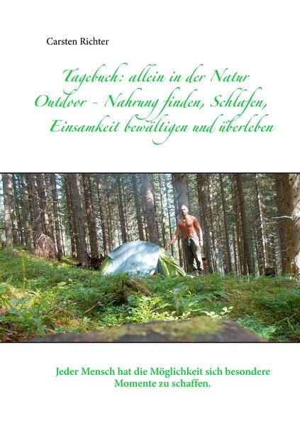 Produktbild: Tagebuch: allein in der Natur