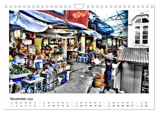 Produktbild: Vietnam - Mit anderen Augen (Wandkalender 2026 DIN A4 quer), CALVENDO Monatskalender