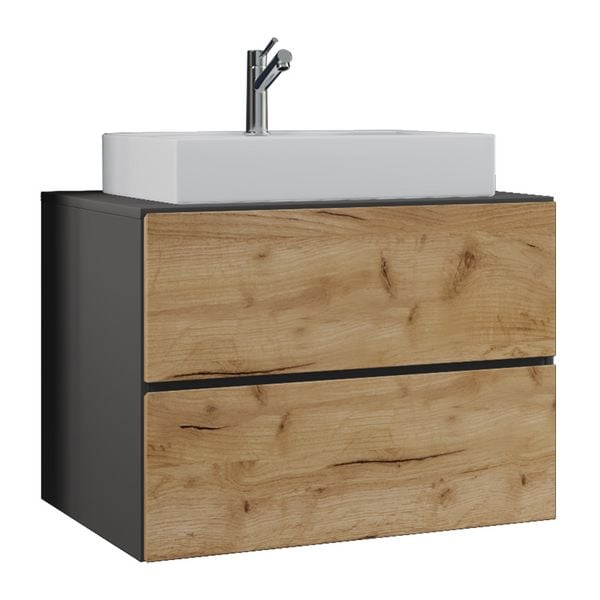 2-tlg. Waschplatz Waschtisch Lendas S Schublade