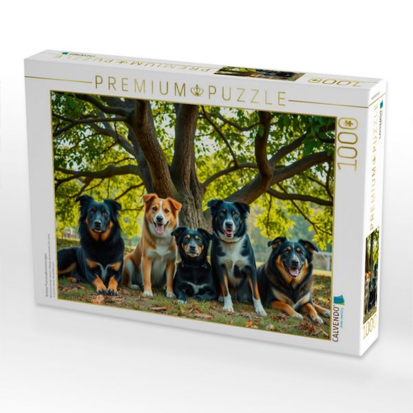 Produktbild: CALVENDO Puzzle Geliebte Promenadenmischungen | 1000 Teile Lege-Gr&ouml;&szlig;e 64x48cm Foto-Puzzle f&uuml;r gl&uuml;ckliche Stunden