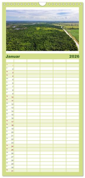 Produktbild: Familienplaner 2026 - Guinea - Das einzigartige Land in Westafrika. mit 5 Spalten (Wandkalender, 21 x 45 cm) CALVENDO