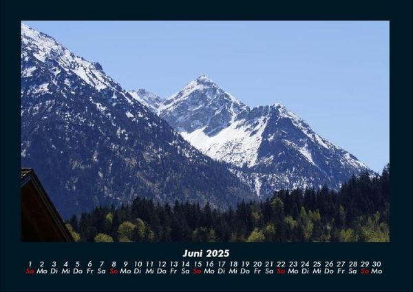 Produktbild: Berge 2025 Fotokalender DIN A4