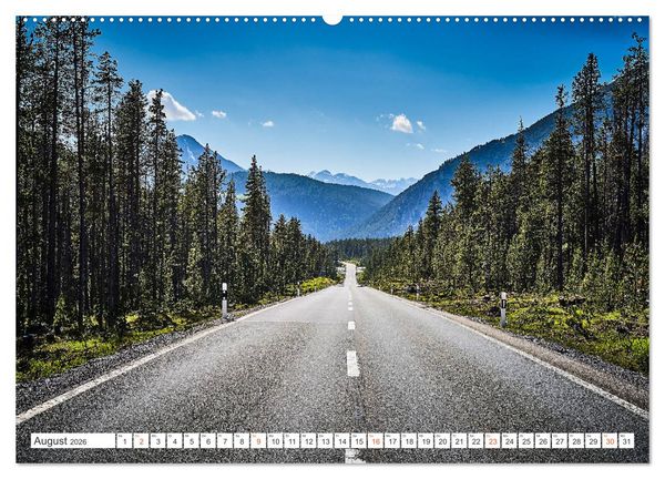 Produktbild: Wege durch die Alpen (hochwertiger Premium Wandkalender 2026 DIN A2 quer), Kunstdruck in Hochglanz
