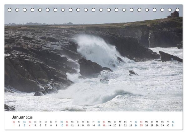 Produktbild: Das Morbihan - ein Ausflug in den S&uuml;den der Bretagne (Tischkalender 2026 DIN A5 quer), CALVENDO Monatskalender