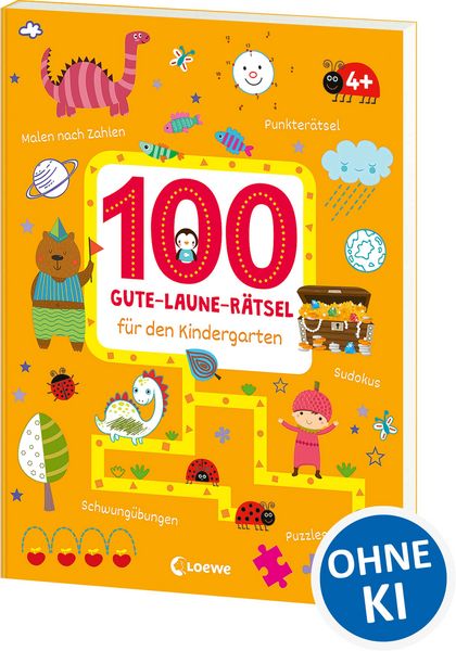 100 Gute-Laune-Rätsel für den Kindergarten, Taschenbuch von , Loewe, 9783743209572