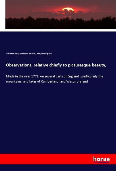 Produktbild: Observations, relative chiefly to picturesque beauty,