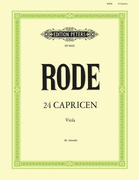 Produktbild: Rode, P: 24 Caprices (in the Form of Etudes) for Violin (Tra