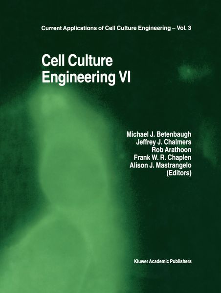 Produktbild: Cell Culture Engineering VI