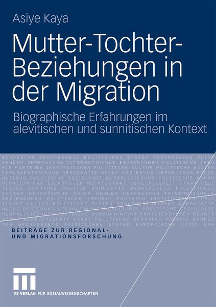 Produktbild: Mutter-Tochter-Beziehungen in der Migration