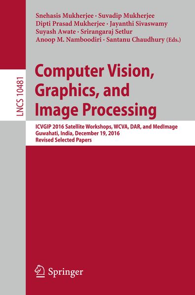 Produktbild: Computer Vision, Graphics, and Image Processing