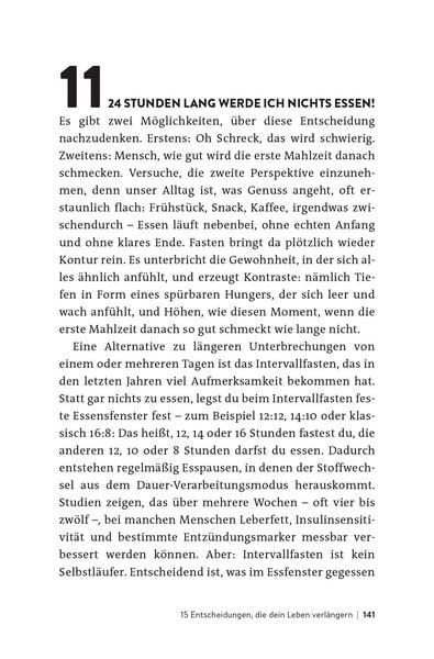 Produktbild: 15 Entscheidungen, die dein Leben verl&auml;ngern