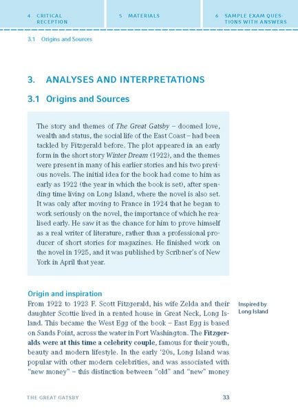 Produktbild: The Great Gatsby von F. Scott Fitzgerald