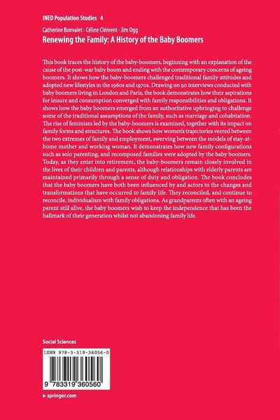 Produktbild: Renewing the Family: A History of the Baby Boomers