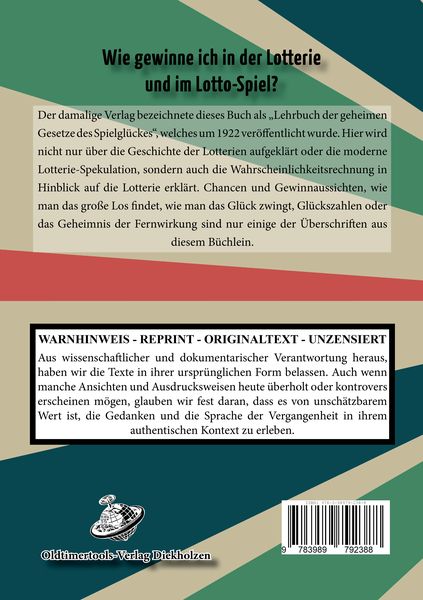Produktbild: Wie gewinne ich in der Lotterie und im Lotto-Spiel?
