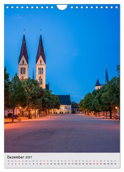 Produktbild: Halberstadt - Architektur, die Geschichten erz&auml;hlt (Wandkalender 2027 DIN A4 hoch), CALVENDO Monatskalender