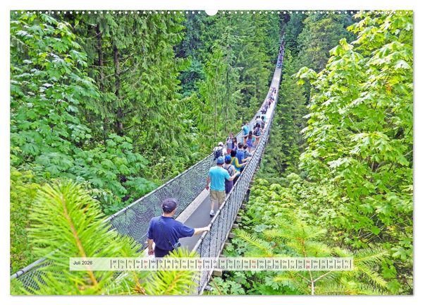 Produktbild: Vancouver Kanada 2026 (hochwertiger Premium Wandkalender 2026 DIN A2 quer), Kunstdruck in Hochglanz
